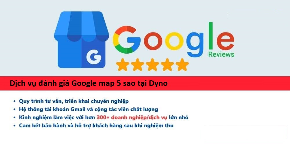 dịch vụ đánh giá google map